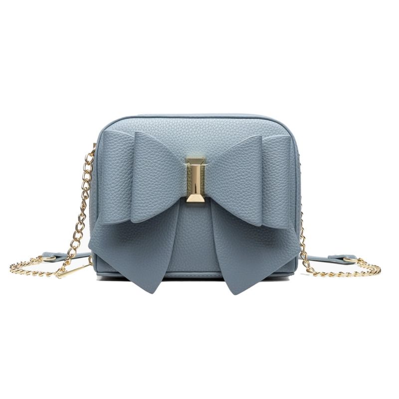 Handbag, JUDY Bow Blue Jeans