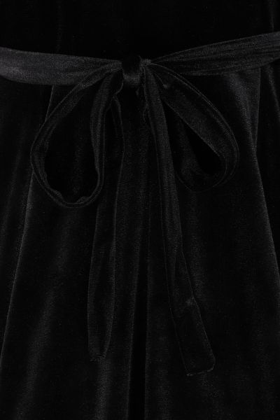 Swing Dress, LYRA Black Velvet