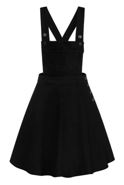 Pinafore Dress, DAKOTA Black (4879)