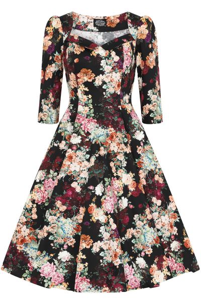 Swing Dress, HR DAPHNE FLORAL (464)