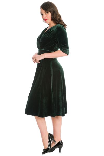 Swing Dress, DATE NIGHT Green (16557)