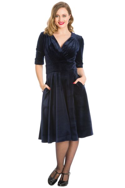 Swing Dress, DATE NIGHT Navy (16557)