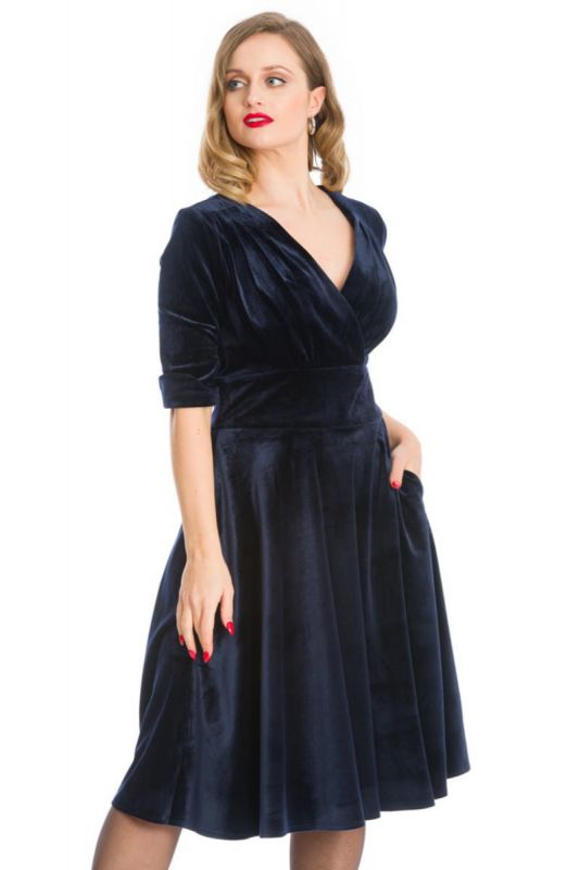 Swing Dress, DATE NIGHT Navy (16557)