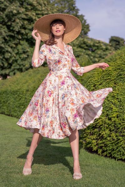 Dress, VERY CHERRY D'Laine Flowerbomb