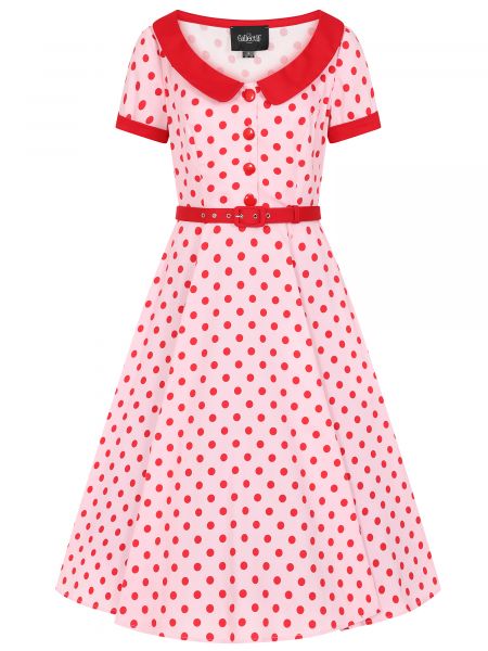 Swing Dress, DORA Polka Dot