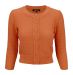 MAK Cardigan, Pat 50s Dusty Orange PLUS