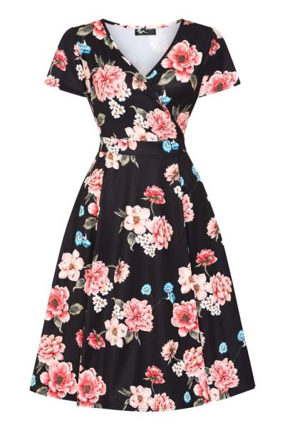 Swing Dress, LYRA Evening Floral