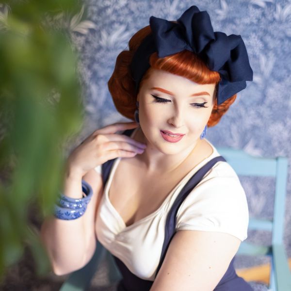 Hair Band, EASY Turban Navy