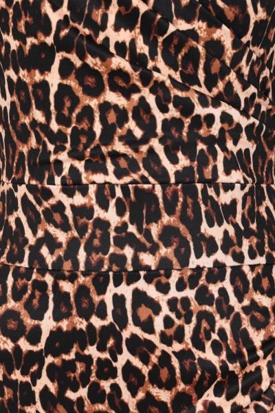 Pencil Dress, ELSIE Leopard
