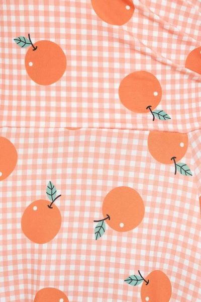 Kellomekko, ESME Orange Gingham