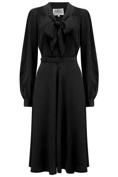 Dress, SEAMSTRESS OF BLOOMSBURY Eva Black