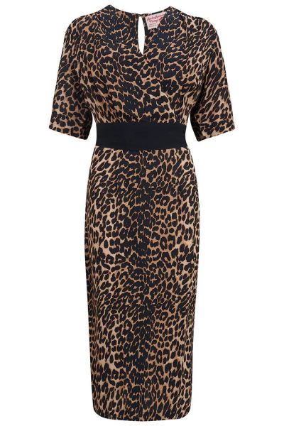 Pencil Dress, ROCK'N ROMANCE Evelyn Leopard
