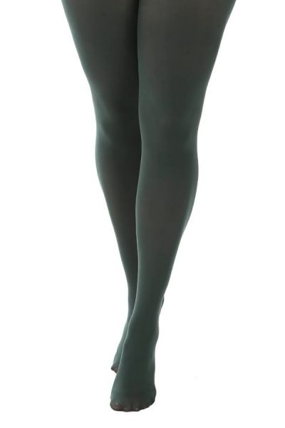 Tights, OPAQUE Forest Green
