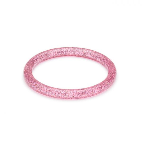 Bracelet, SPLENDETTE Pale Pink Glitter Narrow