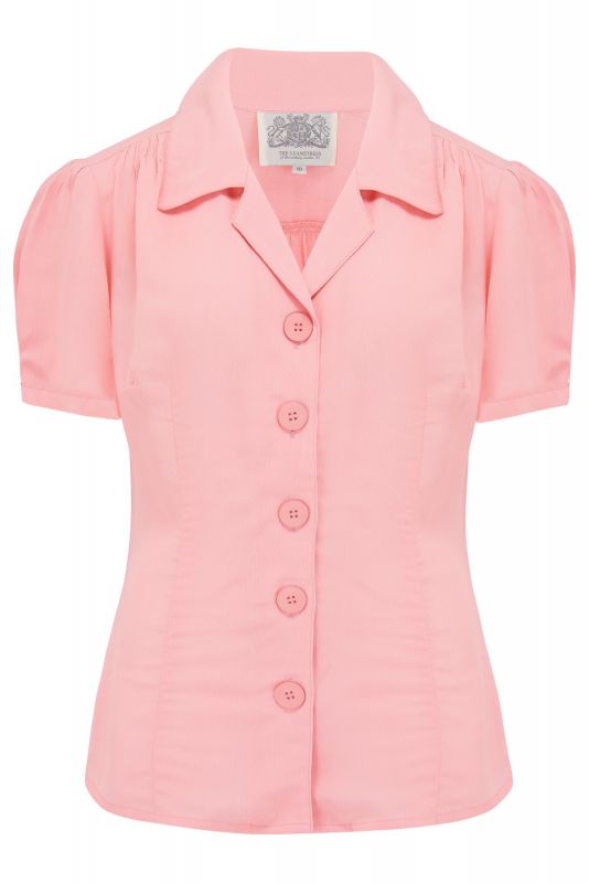 Blouse, SEAMSTRESS OF BLOOMSBURY Grace Light Pink