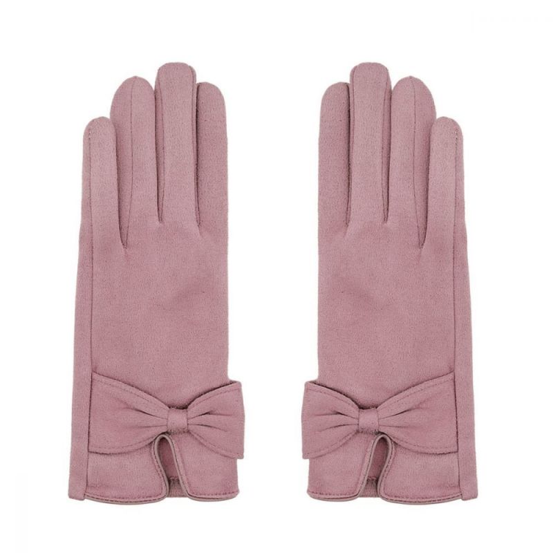 Gloves, BOW Rose 