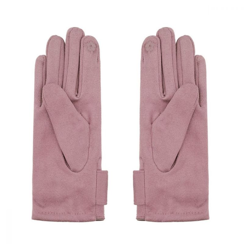 Gloves, BOW Rose 