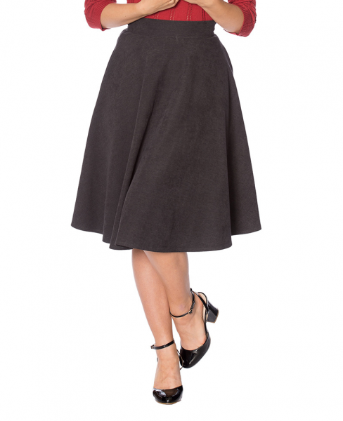 Swing Skirt, LADY Dark Grey (25515)