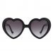Sun glasses, RETRO HEART Black