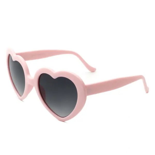 Sun glasses, RETRO HEART Pink