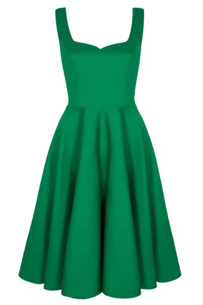 Swing Dress, HEIDI Green (40328)
