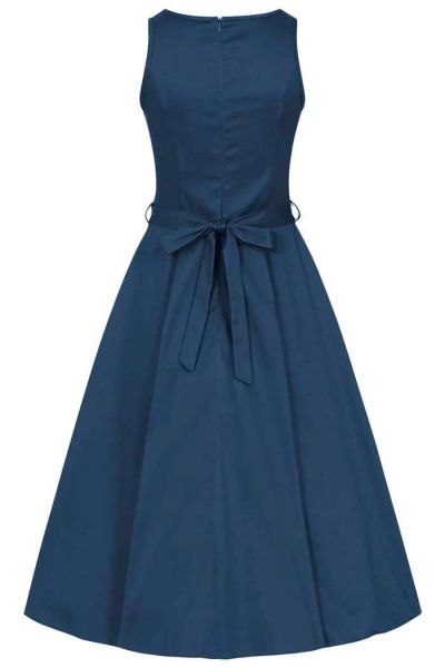 Swing Dress, HEPBURN True Navy