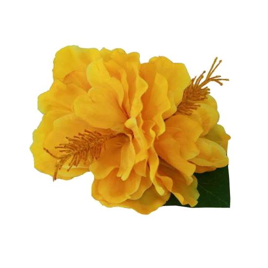 Hair Flower, MIRANDA's Hibiscus Yellow
