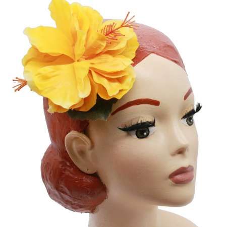 Hair Flower, MIRANDA's Hibiscus Yellow