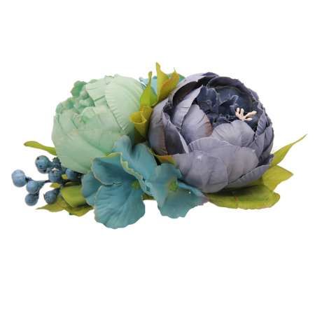 Flower Bouque, MIRANDA's Dusty Blue Floral