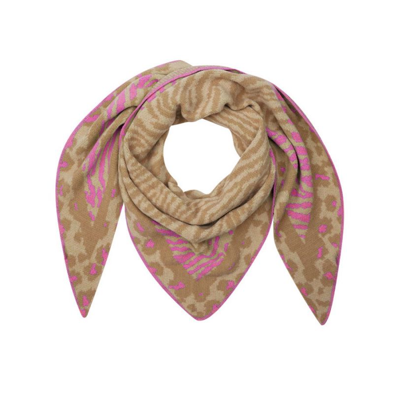 Scarf, ZEBRA Pink