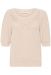 Knitted Top, DELA Light Sand