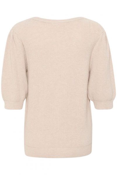 Knitted Top, DELA Light Sand