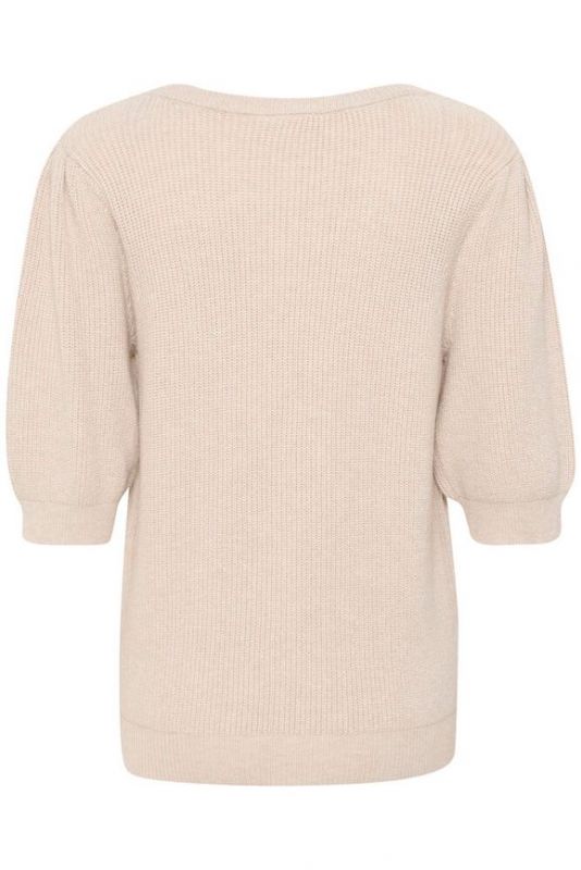 Knitted Top, DELA Light Sand