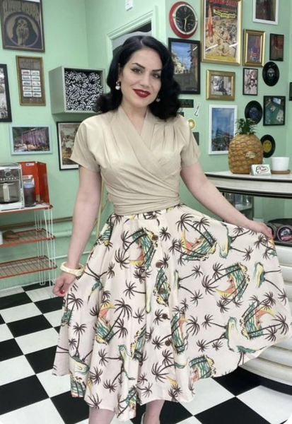 Swing Skirt, BEVERLY Tahiti
