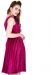 Dress, IRENE Velvet Magenta (8379)
