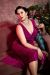 Dress, IRENE Velvet Magenta (8379)