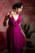 Dress, IRENE Velvet Magenta (8379)