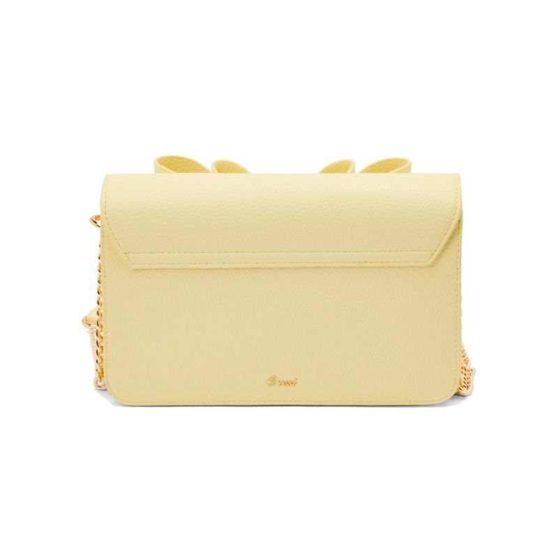 Handbag, DOROTHY Bow Yellow