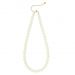 Necklace, BEADED Cream