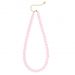 Necklace, BEADED Light Pink