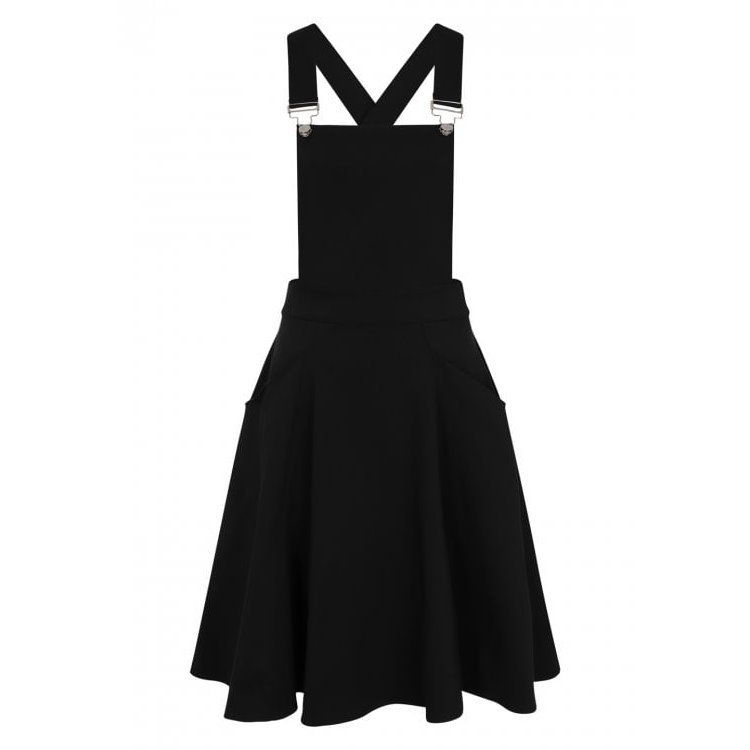 black dressy overalls