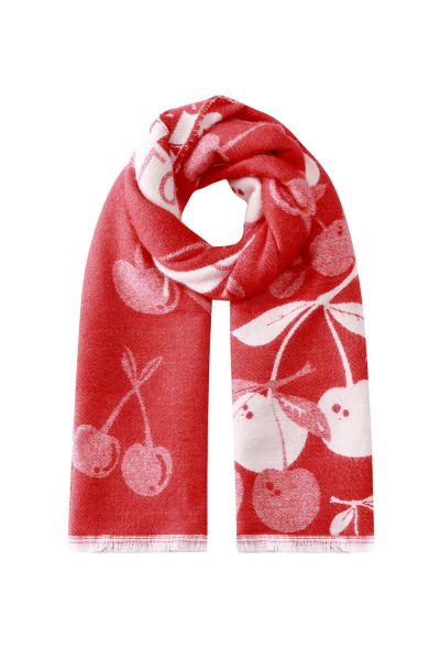 Scarf, CHERRY Red