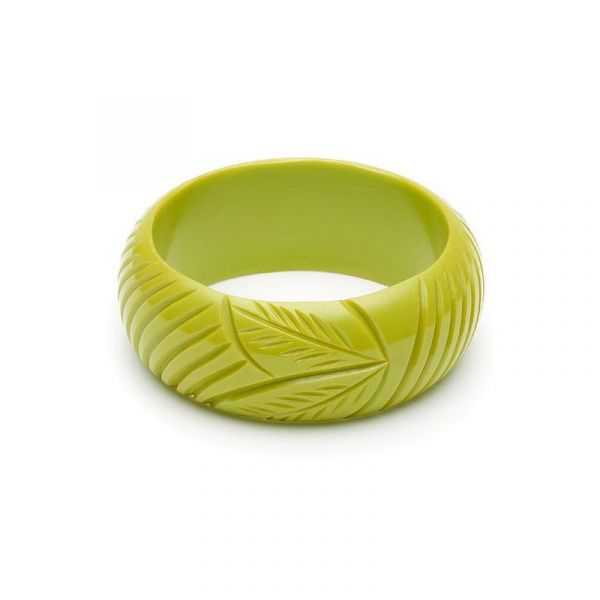 Bracelet, SPLENDETTE Chartreuse Wide