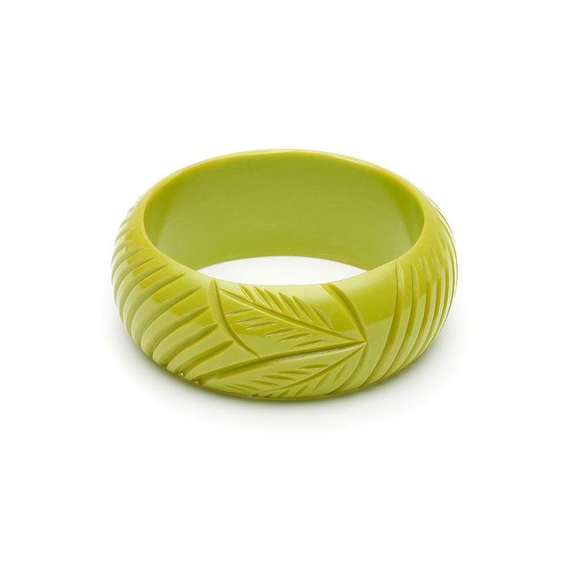 Bracelet, SPLENDETTE Chartreuse Wide