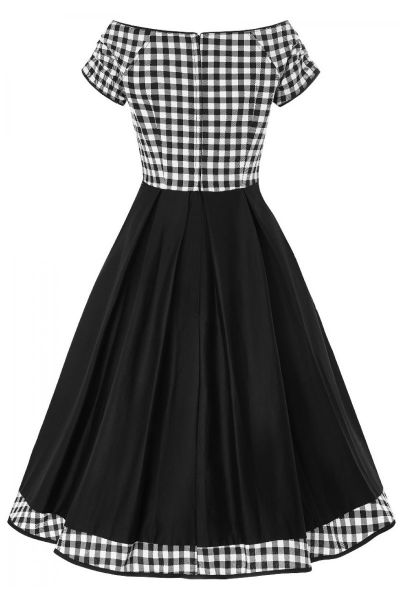 Swing Dress, LILY 50s Check (873-33)