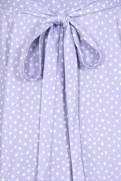 Swing Dress, LYRA Lilac Polka