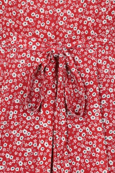 Swing Dress, LYRA MINI Red Ditsy