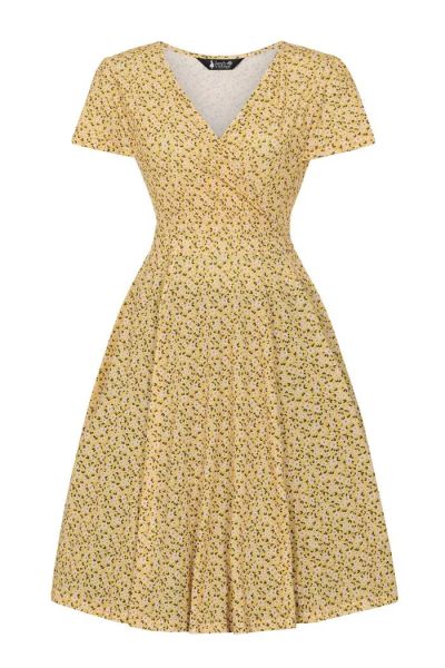 Swing Dress LYRA MINI Sunshine