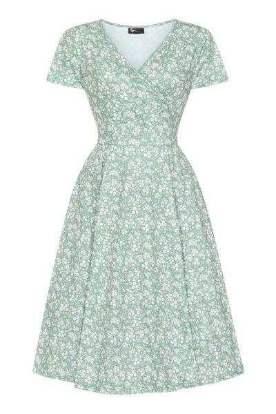 Swing Dress, LYRA Ditsy Sage