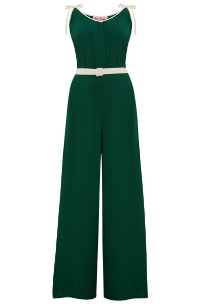 Jump Suit, MARCIE Green/Ivory